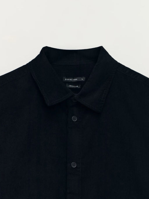 Рубашка regular fit из 100% хлопка / Zarina