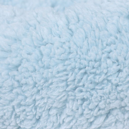 Лежанка для собак и кошек Уют, мягкий мех, 45 х 35 х 11 см, голубая - Пижон фото 4