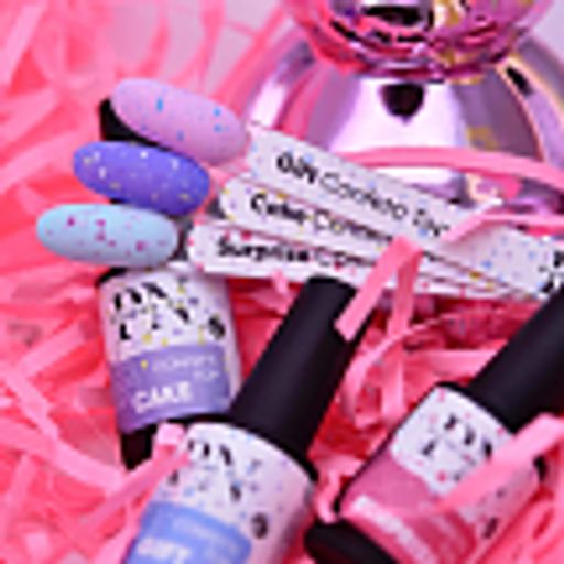 Confetti Top Surprise матовый топ с цветными шестигранниками NEW - Patrisa nail фото 2