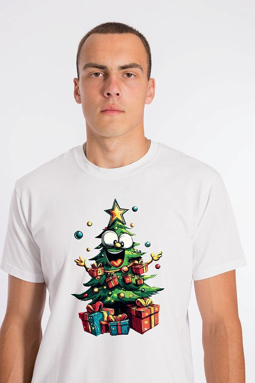 Футболка М125130Пб белый - Елена фото 2