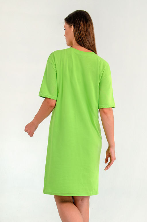 Арт. 4044 Туника женская 44-54 (6 шт) Цвет:салатовый