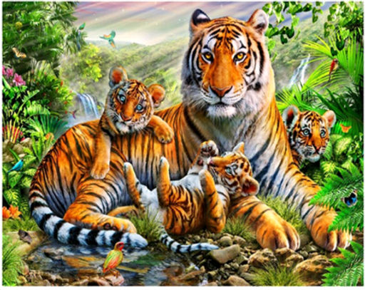 Алмазная мозаика на подрамнике 50x65 / YSH0029 /уп 20/полное заполнение - Галеонтрейд фото 3