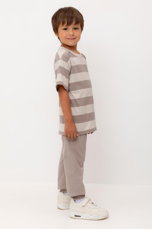 КР 400633/коричневый к554 брюки для мал - Crockid фото 4