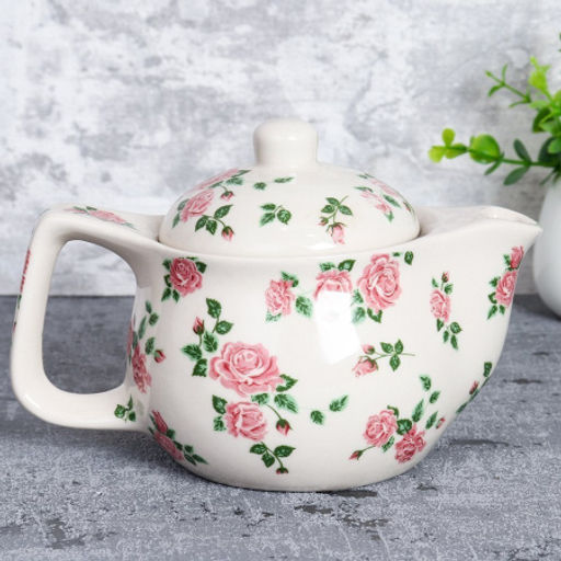 Чайник заварочный 400 мл с металлическим ситом / KJ-493 /уп 60/ - Галеонтрейд фото 3