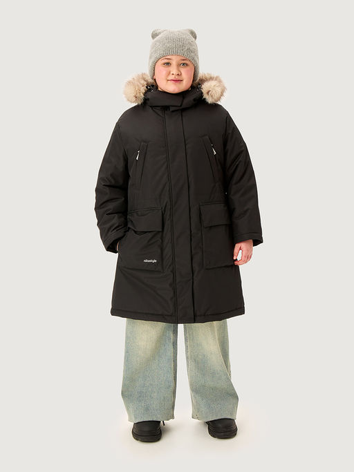 Парка п5з6225 черный