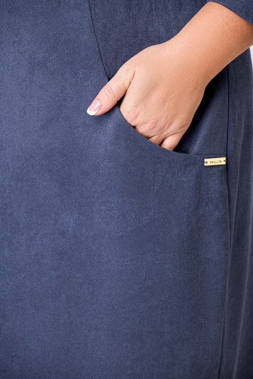 Блуза Swallow 803.2 черный+серебряный узор фото 801