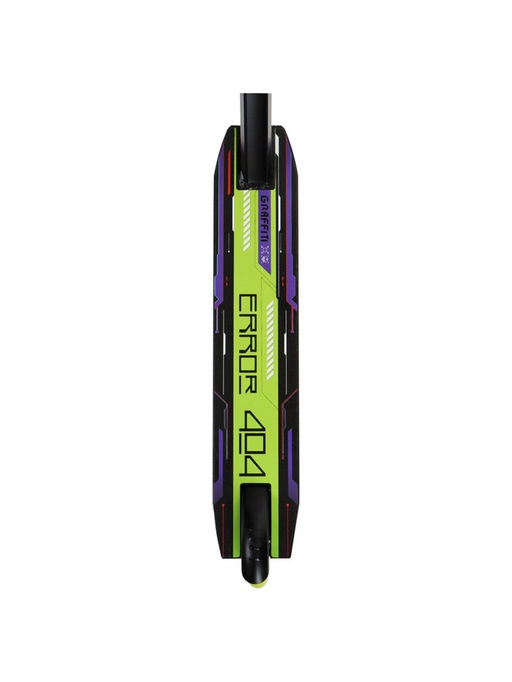 Самокат трюковой GRAFFITI Turn 23, колёса PU 100 мм, 85 А, зелёный