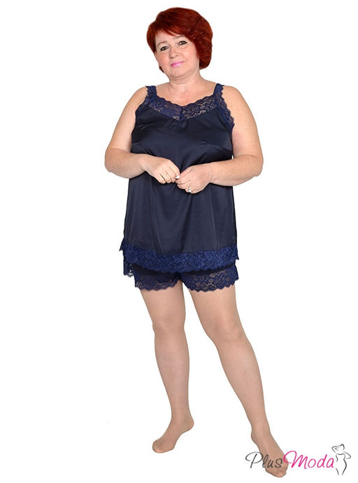 Майка-сорочка Модель №1583 размеры 44-84 - Plusmoda фото 5