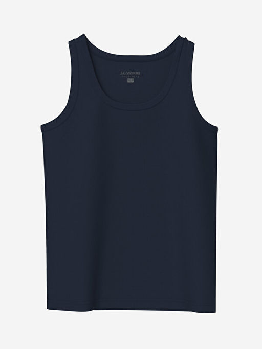 Bisiklet Yaka Erkek ?ocuk Atlet 2li - Waikiki фото 2