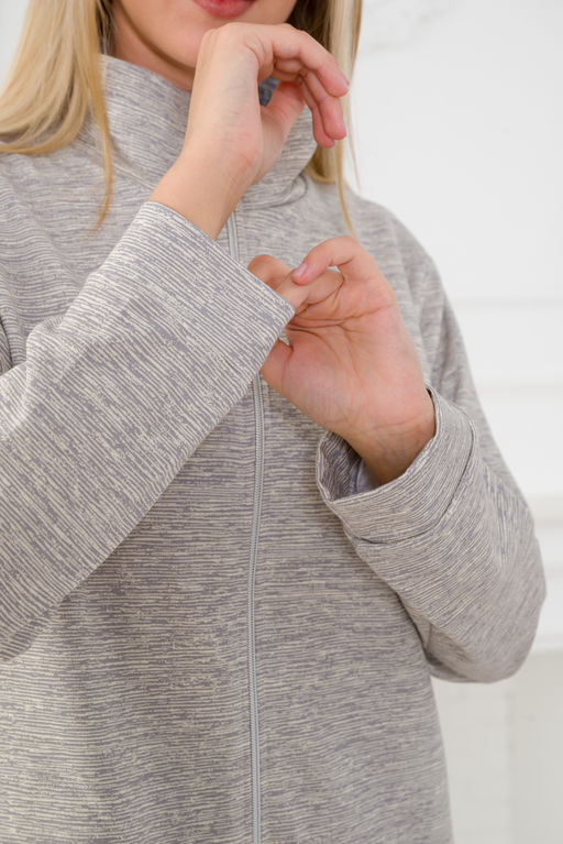 Толстовка женская из футера 2-х нитка Ирма зебра - Амадэль фото 10