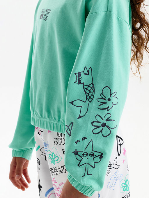 GFNY3389/1 Толстовка для девочек