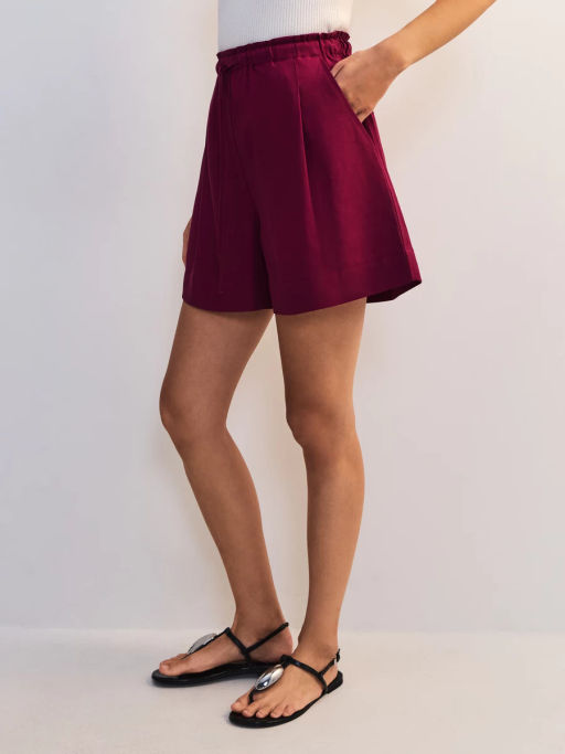 Шорты из вискозы и льна ZR2605012107-91 / Zarina