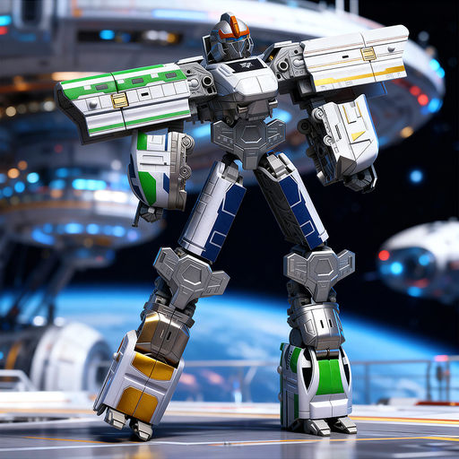 Робот "Импульс" трансформирующийся, в коробке