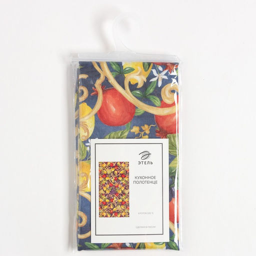 Полотенце кухонное Этель Southern fruits, 40?73 см, 100% хлопок, саржа 190 г/м?