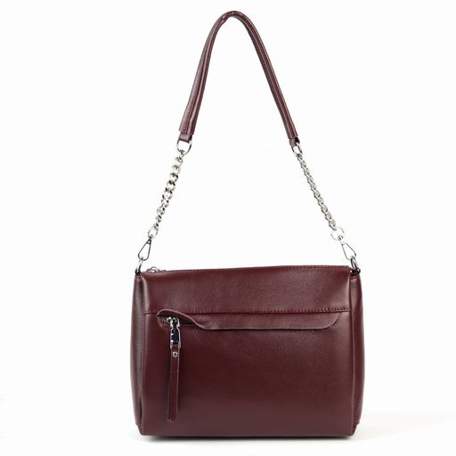 Женская кожаная сумка 1534-С Вайн - Cidirro фото 2