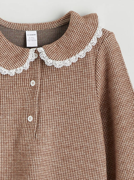 Bebe Yaka K?z Bebek Elbise