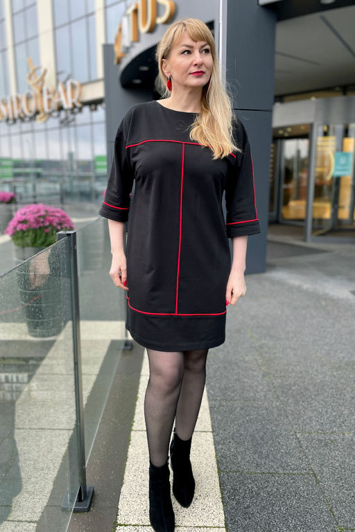 Платье Rumoda 2173 черный  фото 3