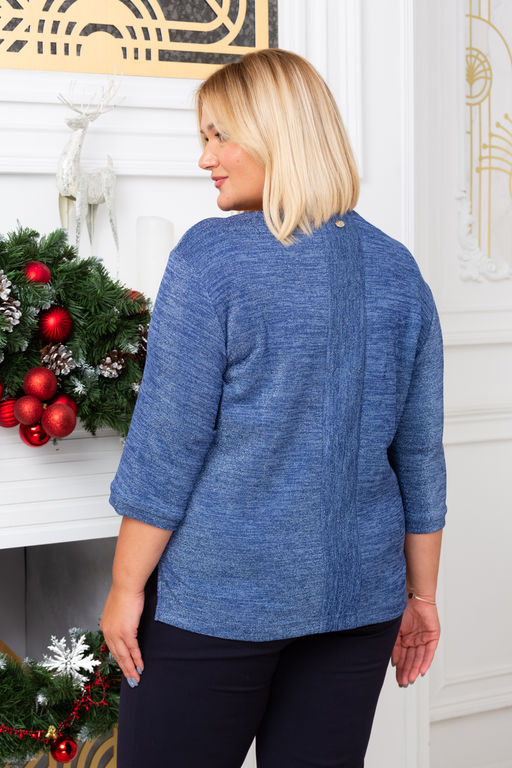 Джемпер "Гала" Голубой INTIKOMA