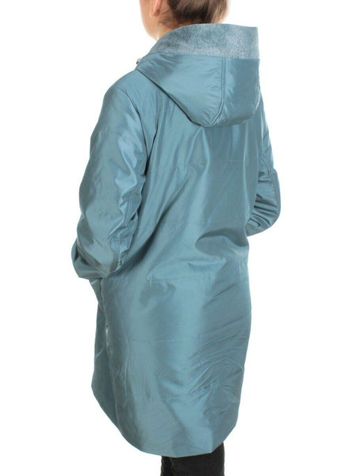 BM-15 GRAY/GREEN Куртка демисезонная женская (100 гр. синтепон) - Fashion фото 4