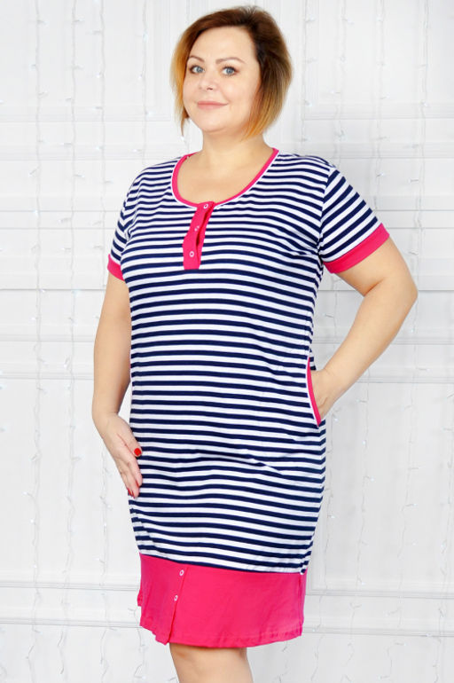 Арт. 9010 Туника женская 50-60 (6 шт) Цвет:ассорти - Калинка фото 2