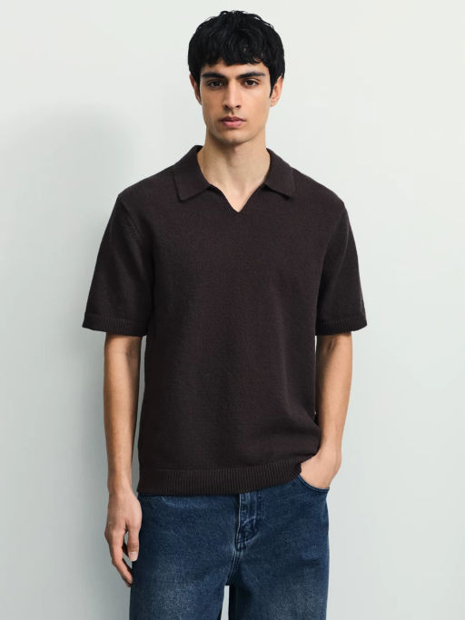 Джемпер поло из хлопка / Zarina  фото 3