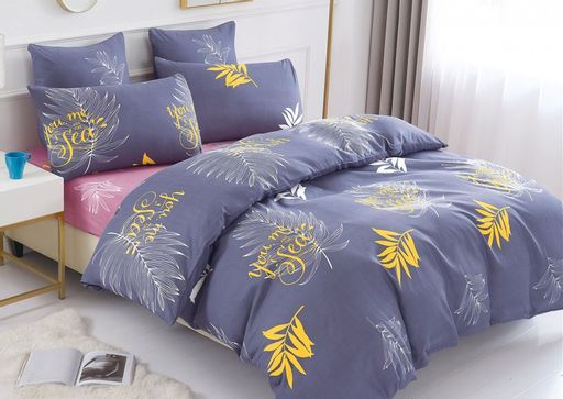 КПБ Alanna Home на резинке по кругу ALAHR098 Семейный