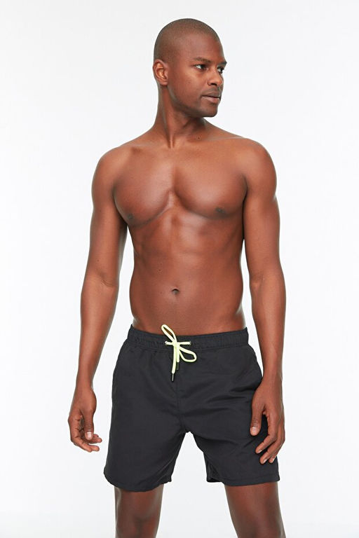Siyah Basic Standart Boy Mayo Deniz _ortu TMNSS20DS0023 - Trendyolmilla фото 2