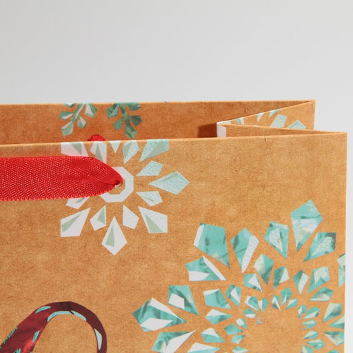 Пакет ламинированный вертикальный Венок, M 26 30 9 см - Дарите счастье фото 5