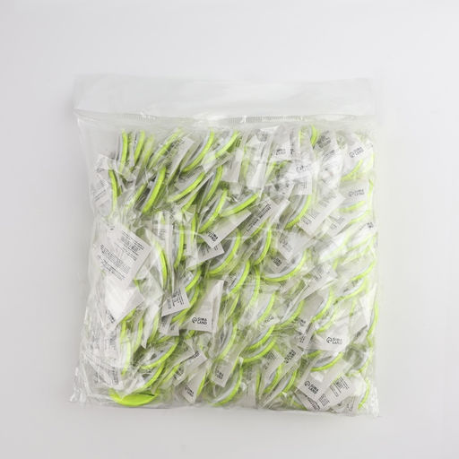 Цена за 100 шт. Светоотражающий значок «Пешеходный переход», d=3 см, жёлтый