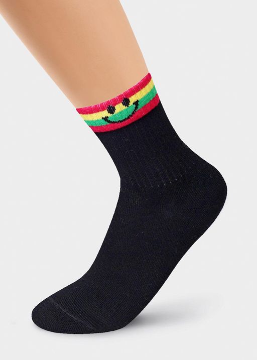 (CLE) C1303 носки для дев. лимонад