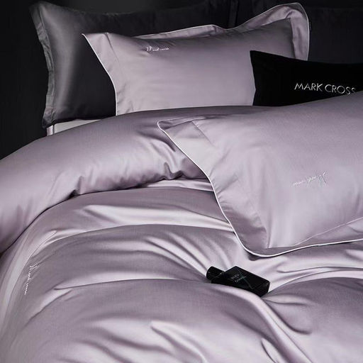 КПБ Mency Winni Mark Cross Бархатный сатин MENWMC005 2 спальный