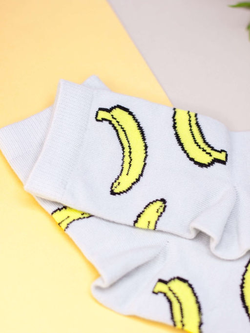 Носки женские iLikeGift "Banana", р. 35-40