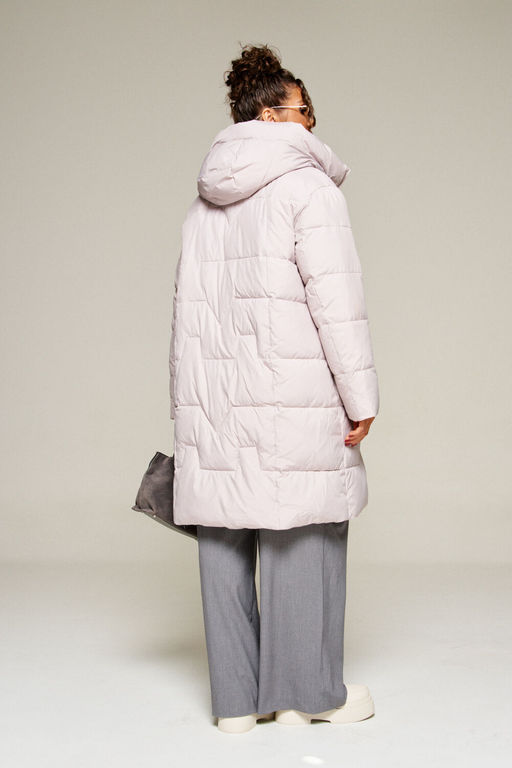 Пальто Beautiful Free 8018-Р жемчужный