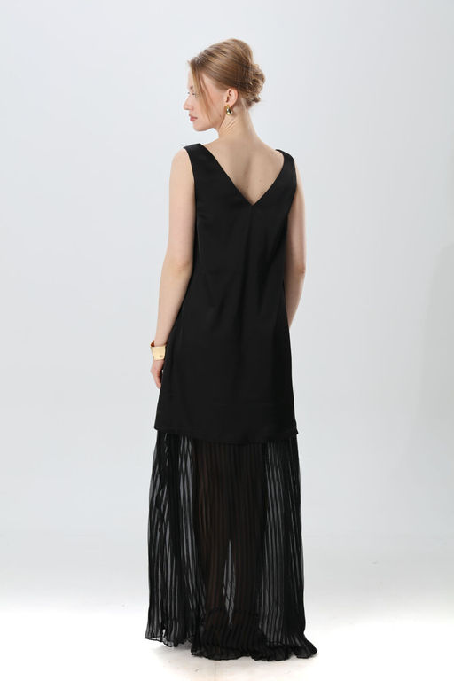 Платье NIKVA н1017-1 черный  фото 7