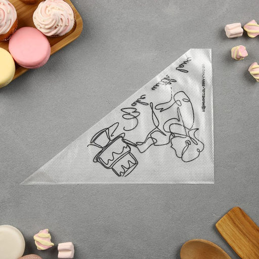 Кондитерские мешки Bake with love, (L) 34×23 см, 50 шт.