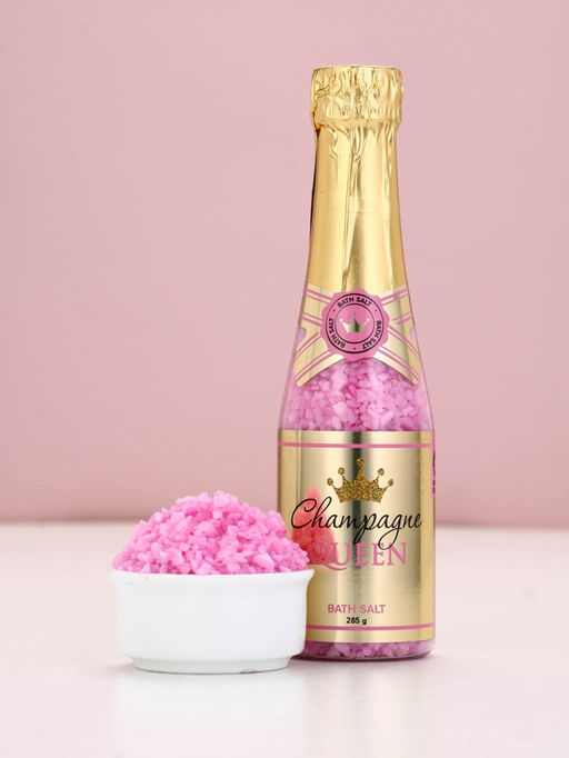 Соль для ванны  Champagne Queen, 285 г, аромат фрукты со льдом