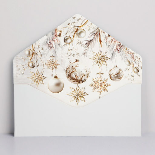 Набор конвертов для денег, «С Новым годом», 8 штук, софт тач, тиснение, 19 х 9.2 см