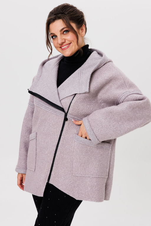 Пальто Michel Chic 363/1 темно-серый  фото 36