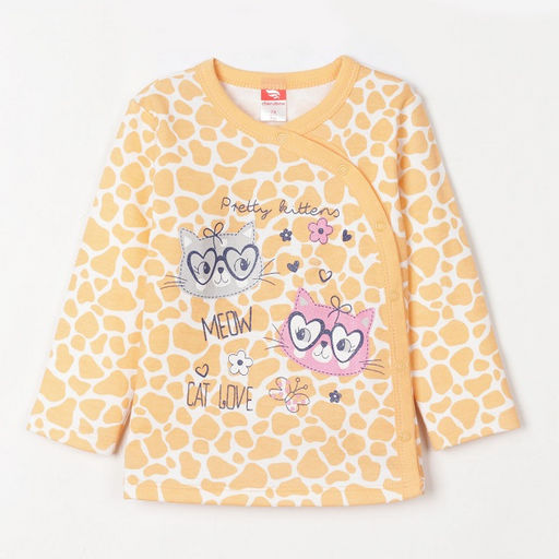 CRB wear/CSNG 62677-29-268 Кофточка для девочки, оранжевый/Ex.Cherubino  фото 2