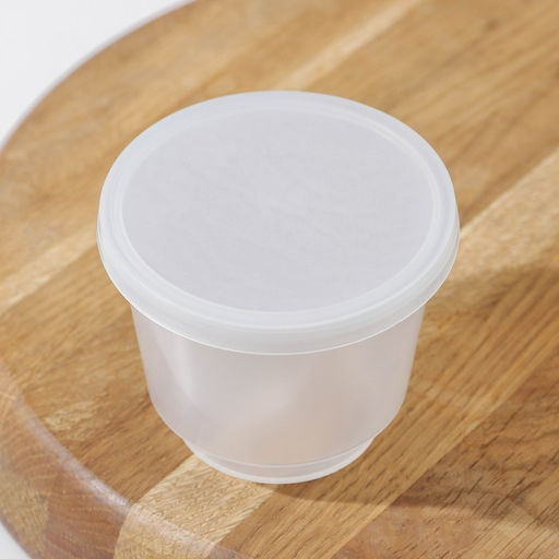 Цена за 10 шт. Контейнер пищевой, 250 мл, с герметичной крышкой