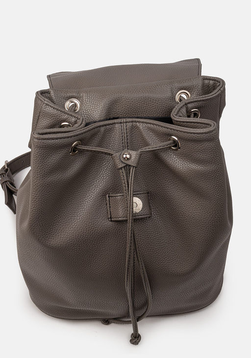 Рюкзак Модель №1581 | кожзам | гладкий | серый | Р921-9 | 33005 - L-craft фото 6