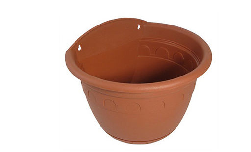 Кашпо настенное Колывань-терракот d-24см арт.С113Т - Полимербыт фото 2