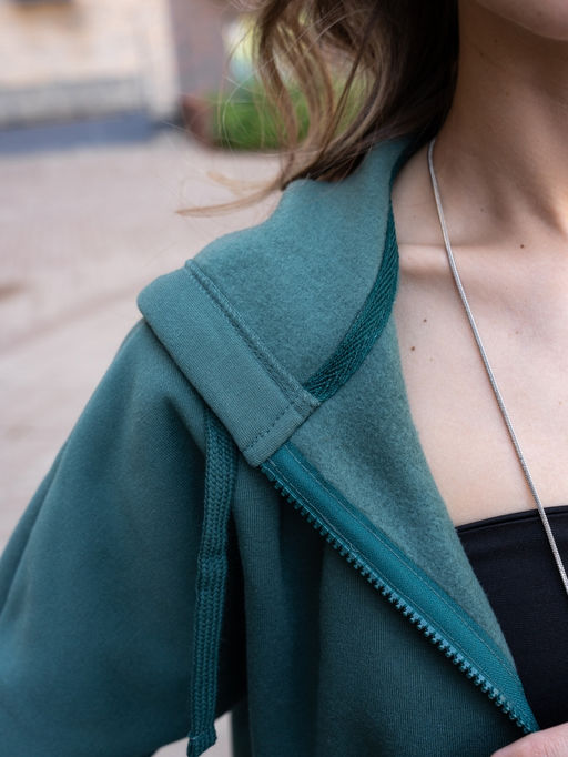 Толстовка жен.арт.286/2-6,зеленая - Binita фото 5