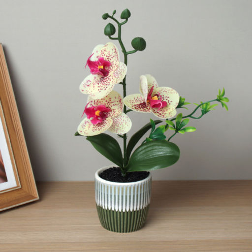 Цена за 1 шт. Цветочная композиция Орхидея / ZH-021 /уп 12/120/ - Галеонтрейд фото 2