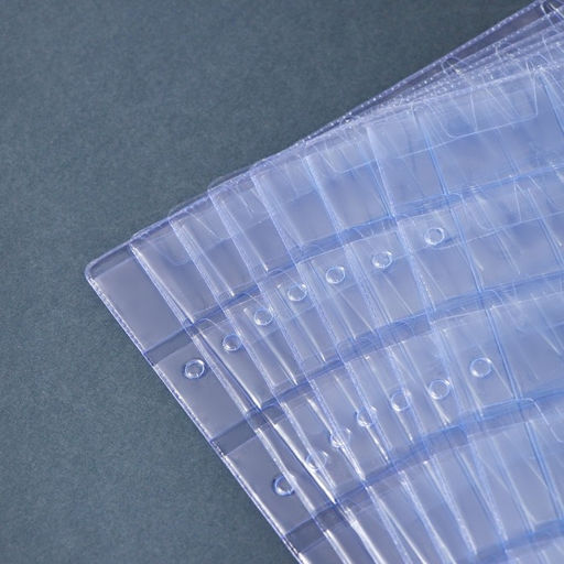 Набор листов для монет, формат "Оптима", 10 листов 200 х 250 мм, на 35 ячеек 35 х 35 мм