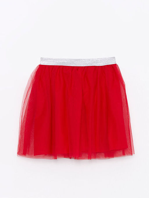 Beli Lastikli K?z ?ocuk T?l Etek - Waikiki фото 2