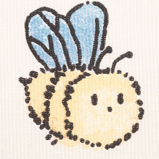 Полотенце Доляна Озорные зайцы 35х60 см, 100% хл, рогожка 164 г/м2  фото 3