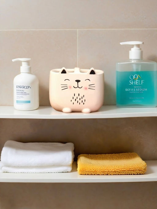 Подставка для зубных щёток Cute cat, 550 мл