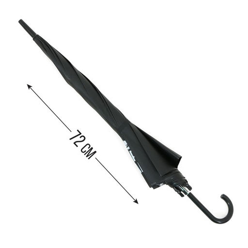 Зонт-трость полуавтомат Горы, реки - Урал навеки, цвет черный, 8 спиц, R = 45 см - Семейные традиции фото 5