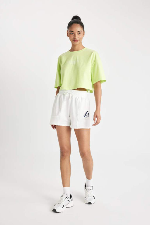 DeFactoFit Укороченные шорты НБА Лос-Анджелес Лейкерс  фото 2